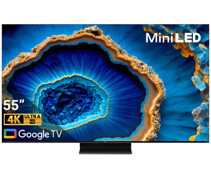 Google Tivi QD-Mini LED TCL 4K 55 inch 55C755 chính hãng - hình ảnh sản phẩm