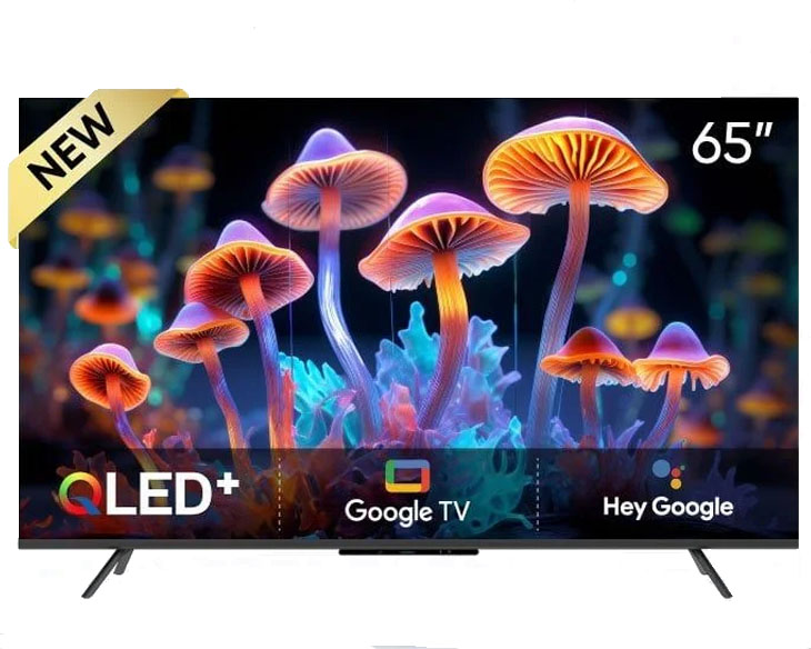 Google Tivi QLED Coocaa 4K 65 Inch 65Y73 PRO style 2024