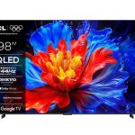 Google Tivi QLED TCL 4K 98 inch 98P8K fashion mới 2025