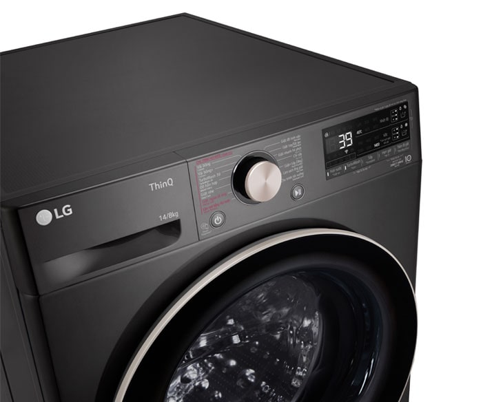 Máy giặt sấy LG 14/8 kg FV1414H3BA chính hãng, giá tốt - góc nhìn 2
