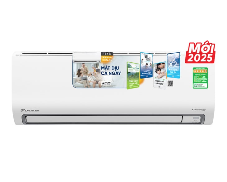 Máy lạnh Daikin Inverter 2 HP FTKB50ZVMV fashion 2025 - hình ảnh sản phẩm
