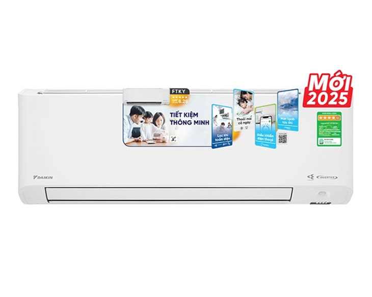 Máy lạnh Daikin Inverter 2 HP FTKY50ZVMV type 2025