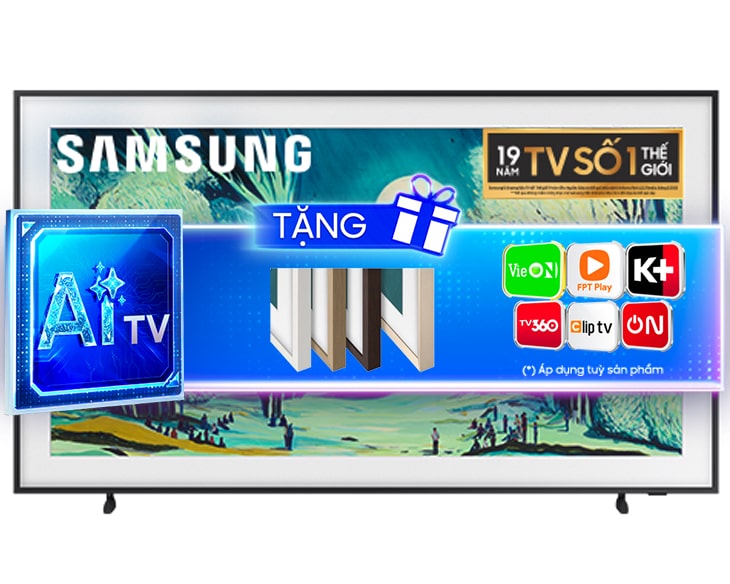 Tivi Khung Tranh The Body Samsung QLED 4K 75 Inch QA75LS03F - hình ảnh sản phẩm
