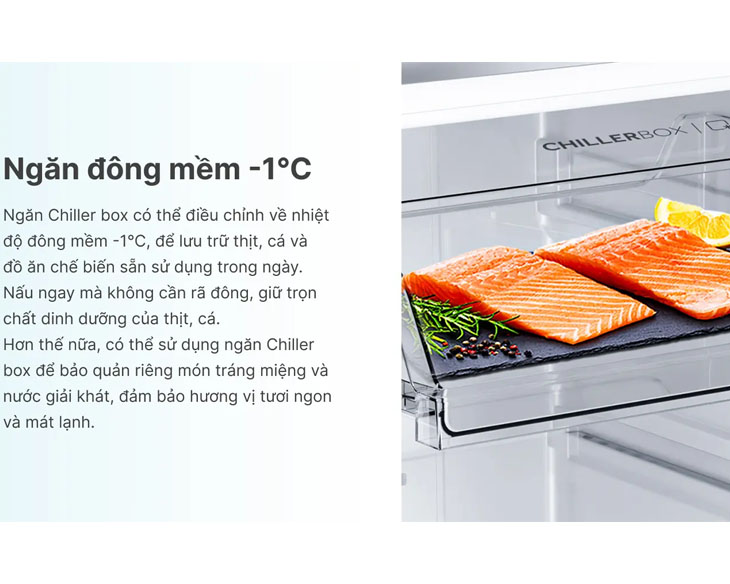 Tủ lạnh Aqua Inverter 298 lít AQR-T380FA(SL) chính hãng - góc nhìn 4